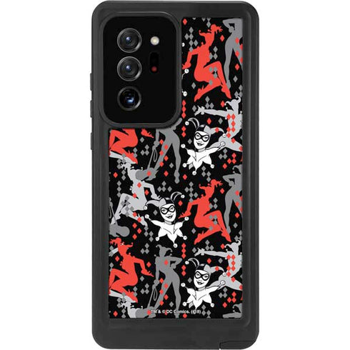 DC Comics Harley Quinn All Over Print Galaxy Note20 Ultra 5G Waterproof Case